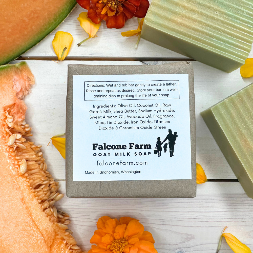 Melon Soap | Goat Milk Soap | Funny Soap | 4 oz Soap | Gift