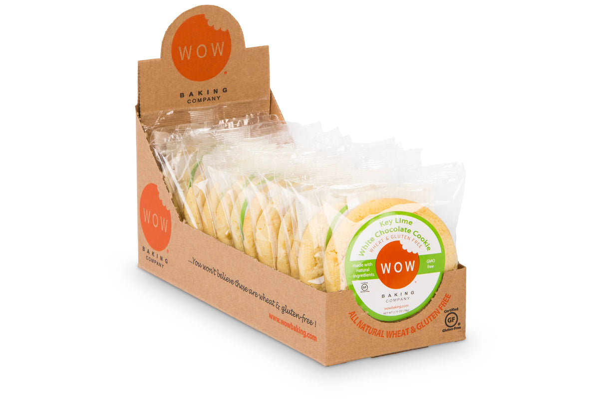 Gluten-Free Key Lime White Chocolate Cookie Bakery Singles