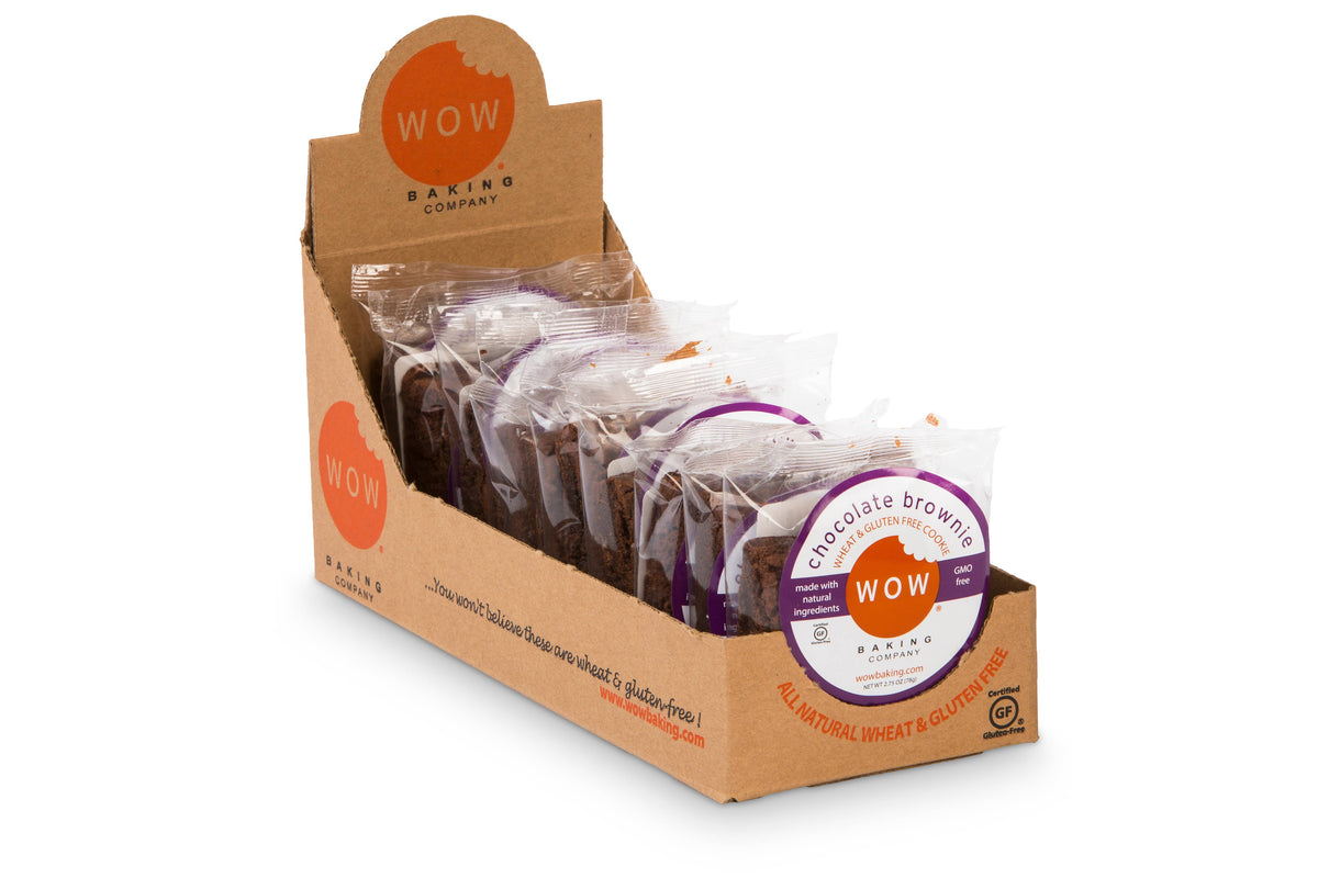 Gluten-Free Chocolate Brownie Bakery Singles