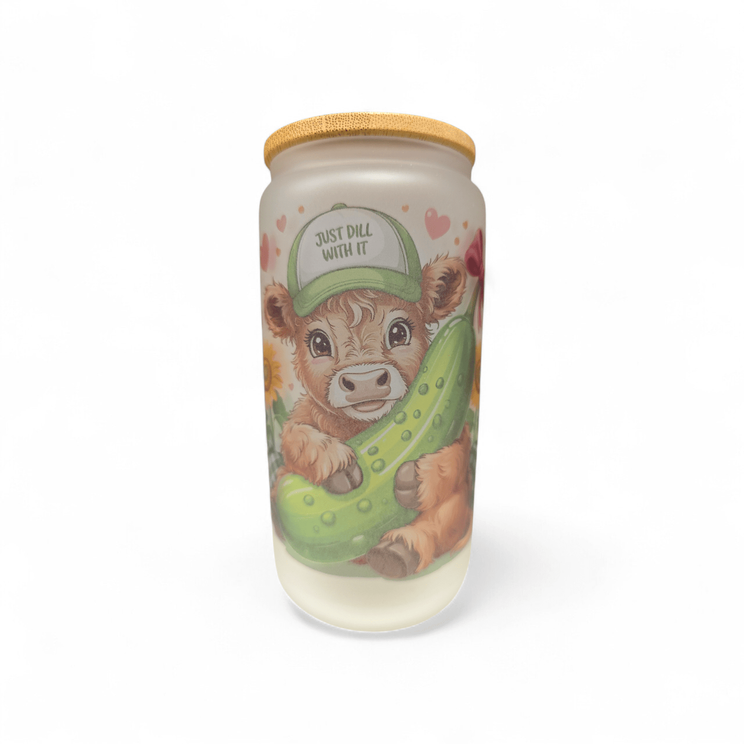 16oz frosted glass tumblers by Jennifer - Fresh Start Candles