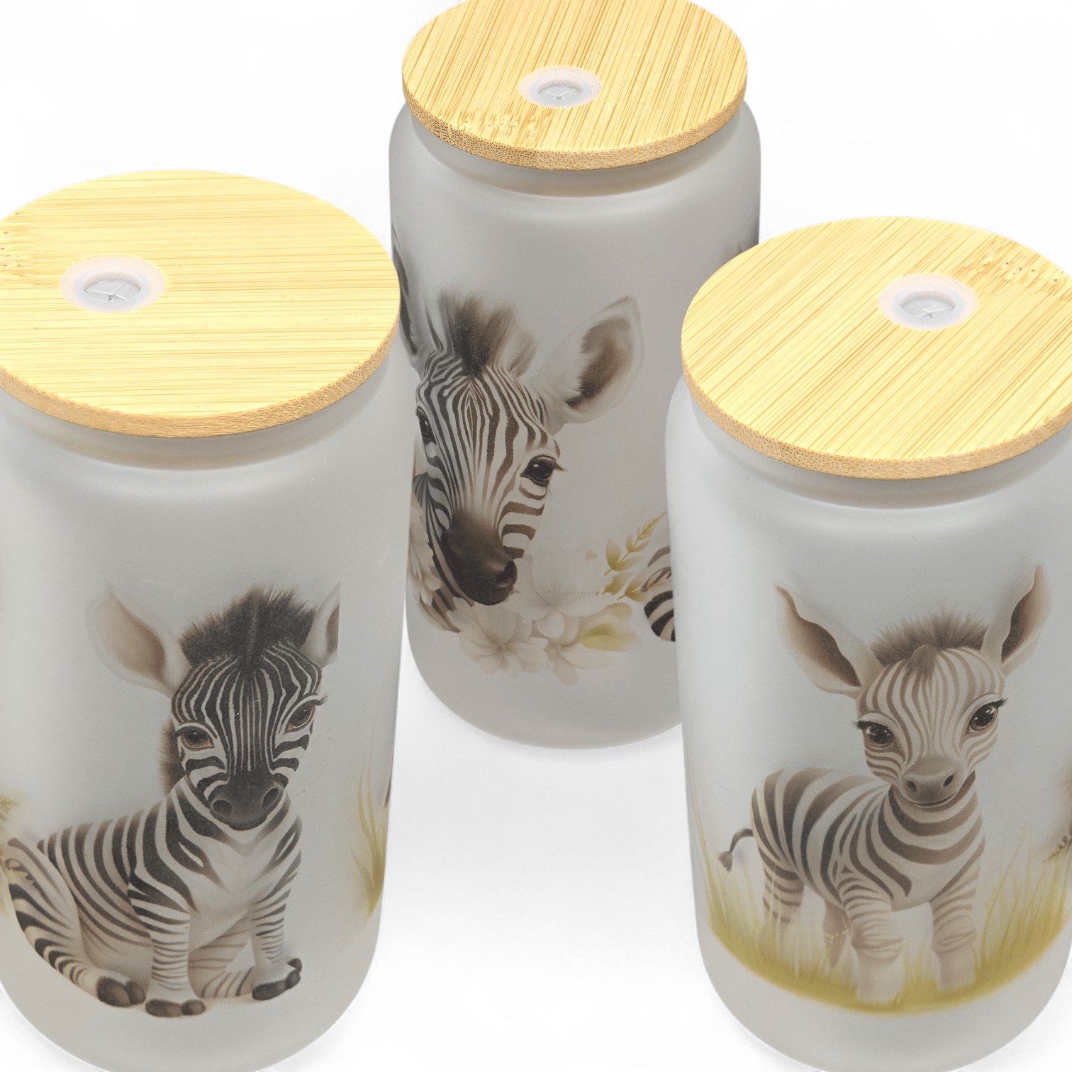 16oz frosted glass tumblers by Jennifer - Fresh Start Candles
