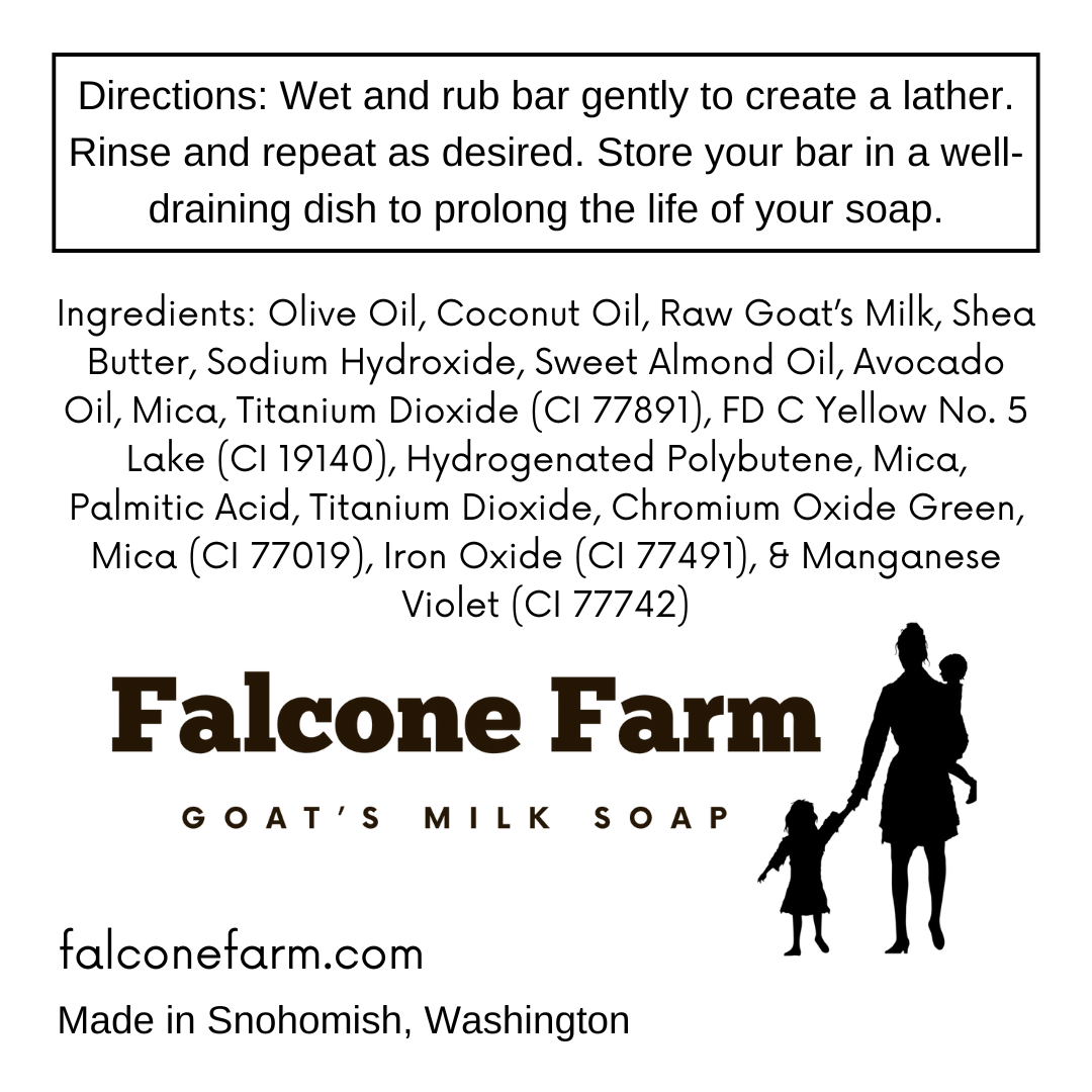 Rainbow Sherbet Soap | Political Humor | 4 oz Goat Milk Soap
