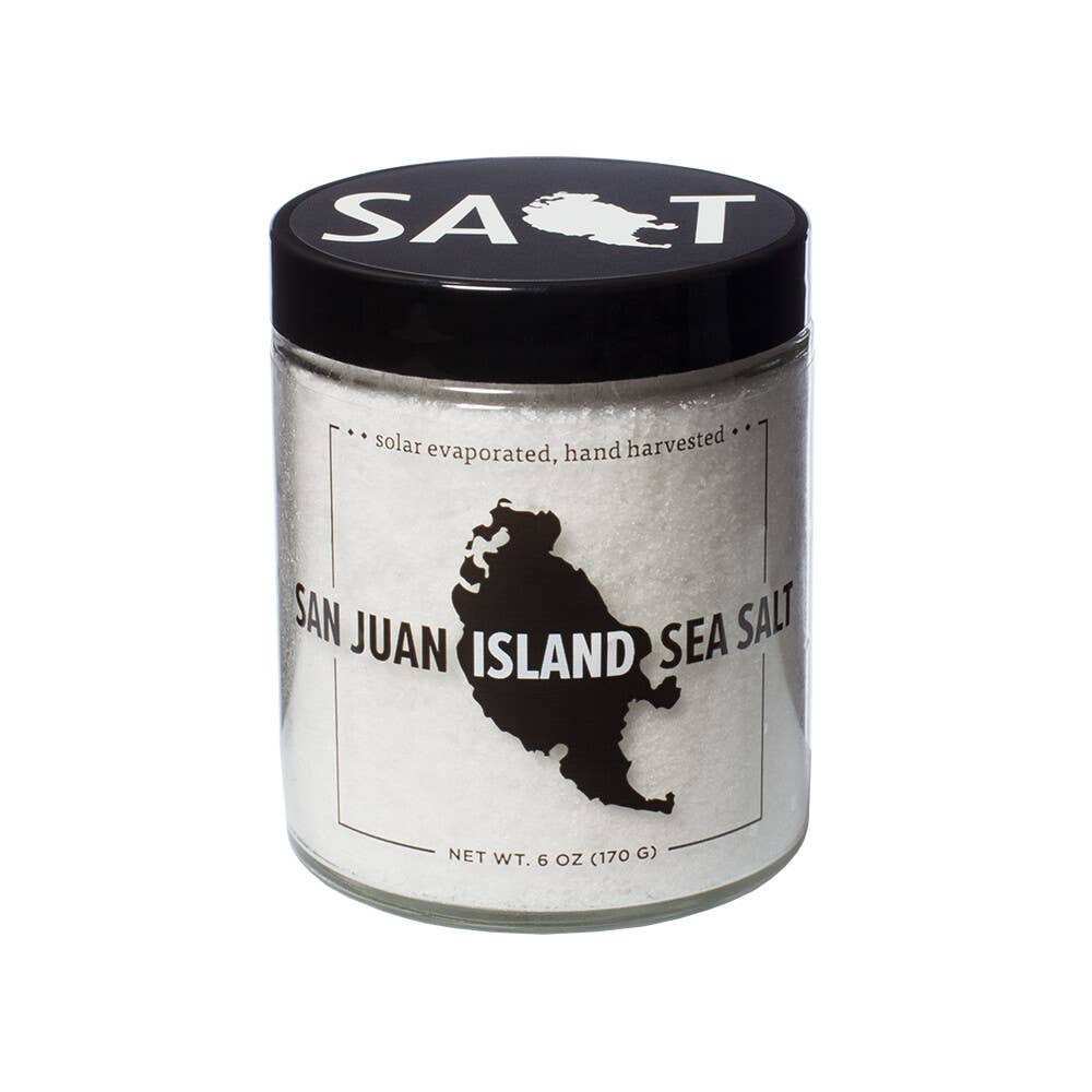 SJI 6 oz Jar Solar Evaporated Sea Salt