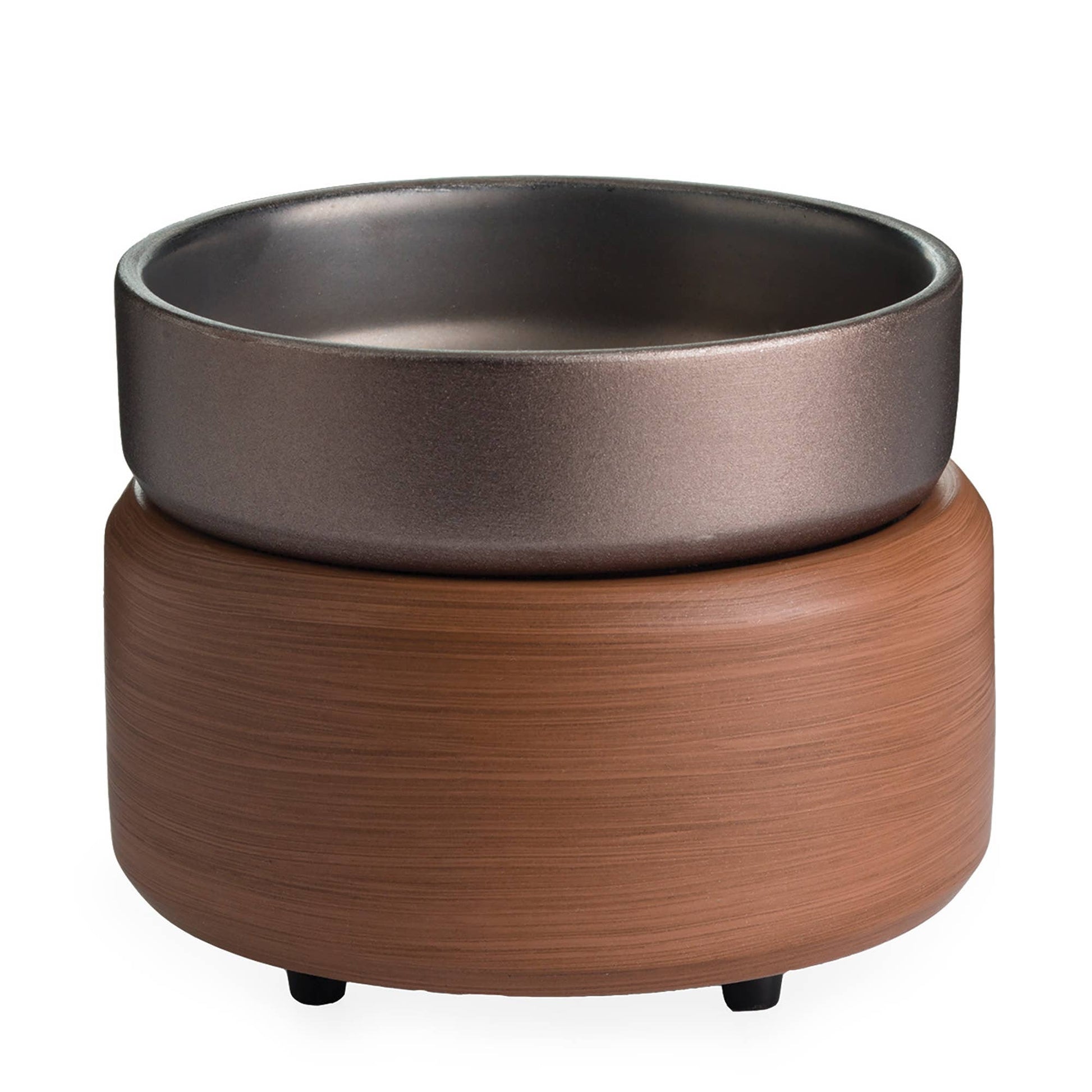 2 - in - 1 Fragrance Warmers - Classic: Pewter Walnut - Fresh Start Candles