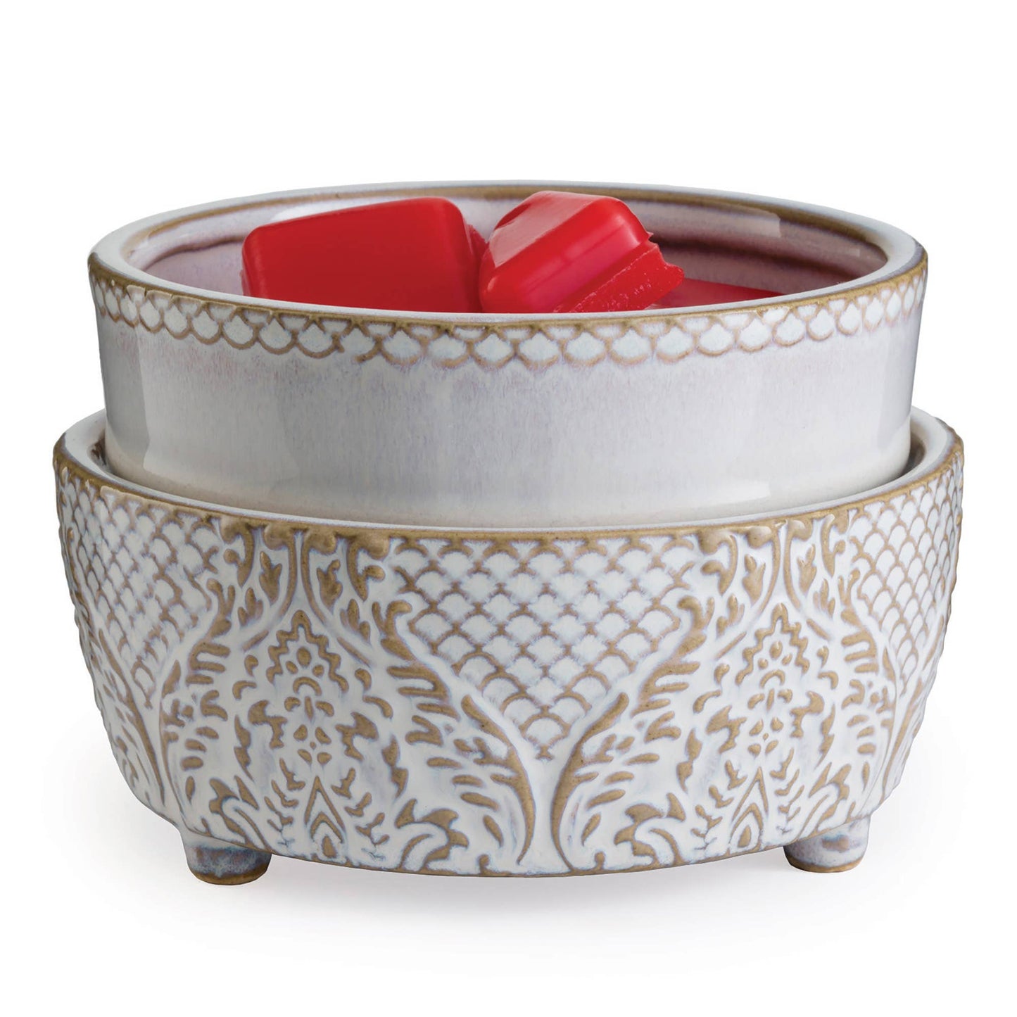 2 - in - 1 Fragrance Warmers - Classic: Vintage White - Fresh Start Candles