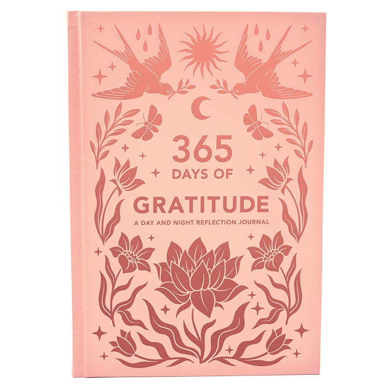 365 Days of Gratitude: A Day & Night Reflection Journal - SALE - Fresh Start Candles