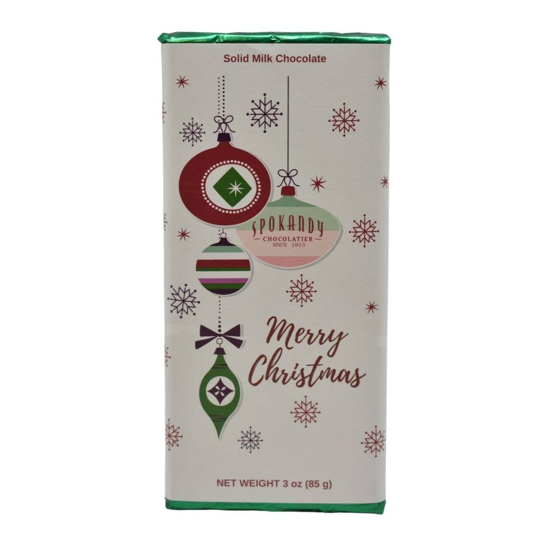 3oz Milk Chocolate Holiday Bar - Fresh Start Candles