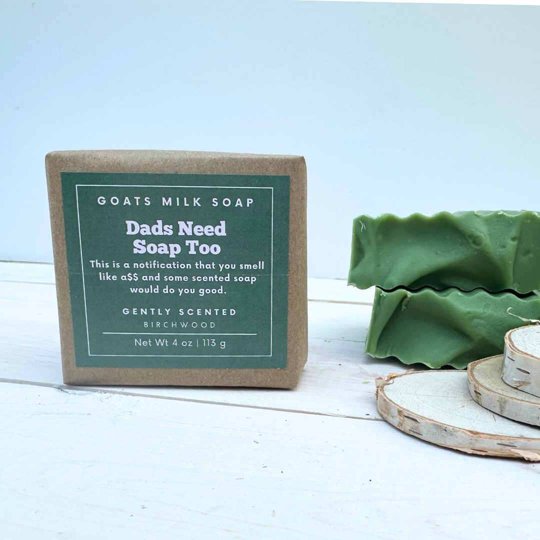 Birchwood Soap | Funny Soap | 4 oz Goat Milk Soap