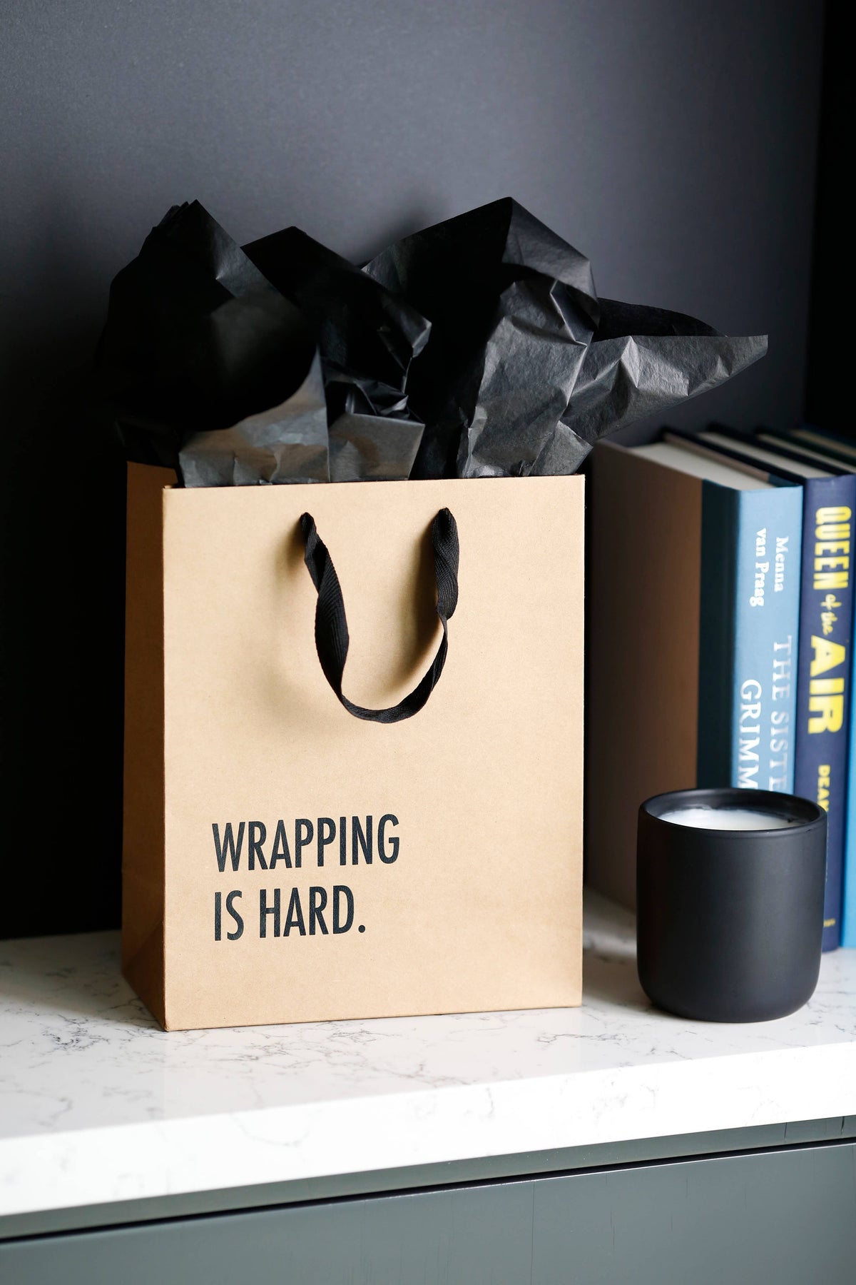 Wrapping is Hard - Funny Gift Bag