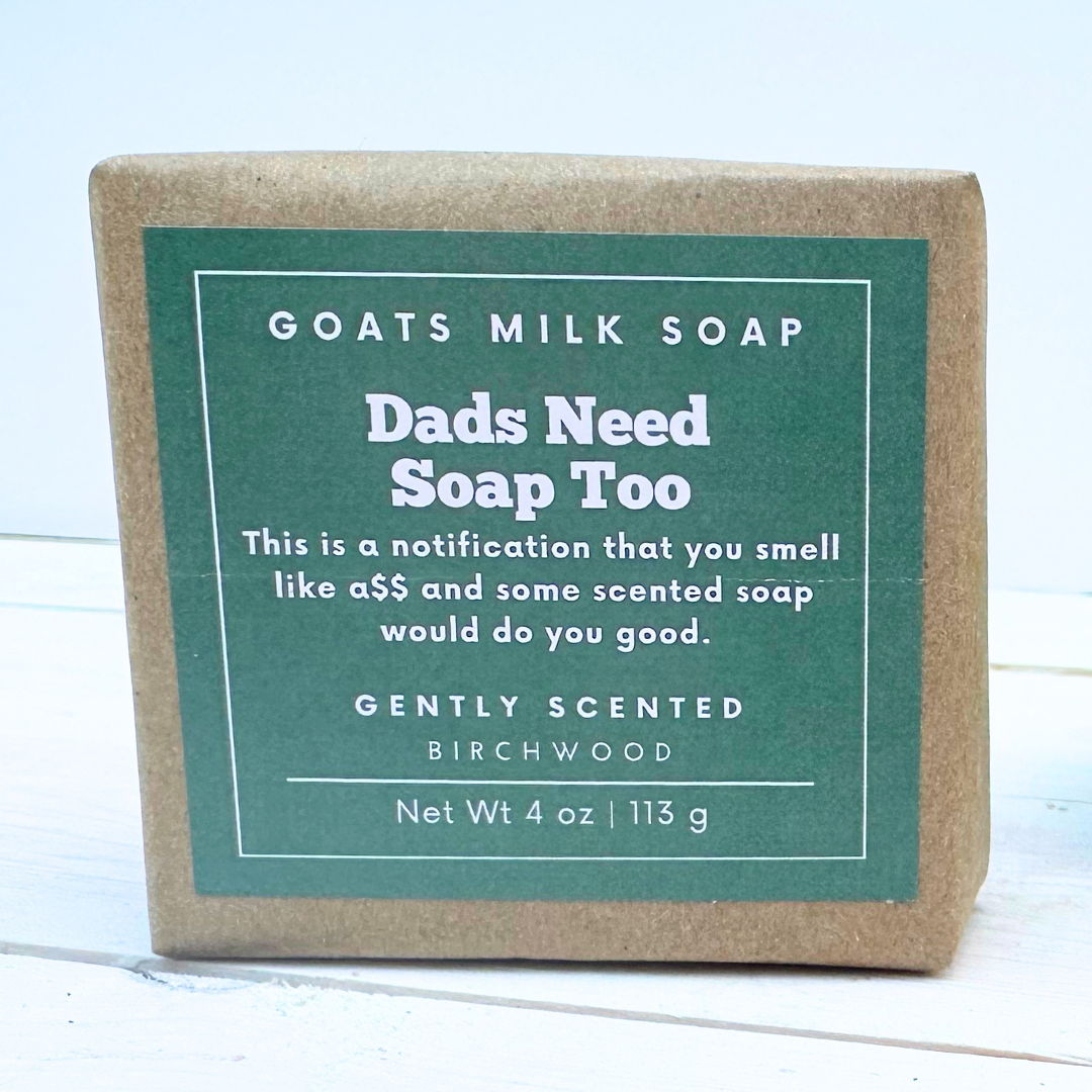 Birchwood Soap | Funny Soap | 4 oz Goat Milk Soap