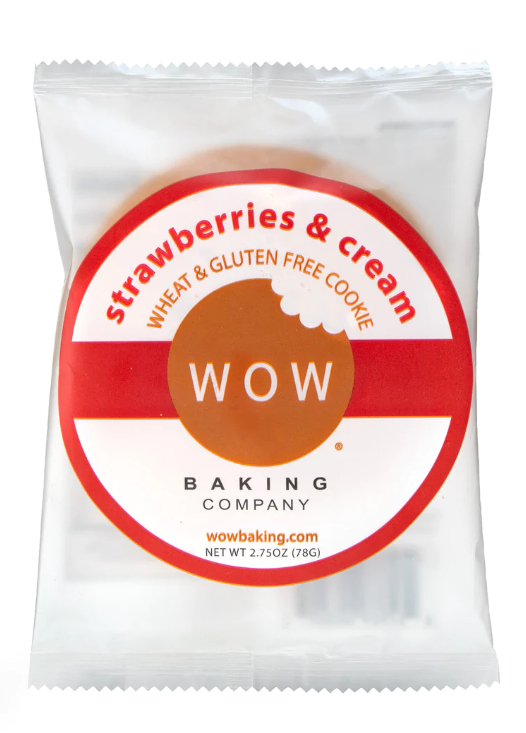 Gluten-Free Strawberry and Cream Cookie Bakery Singles