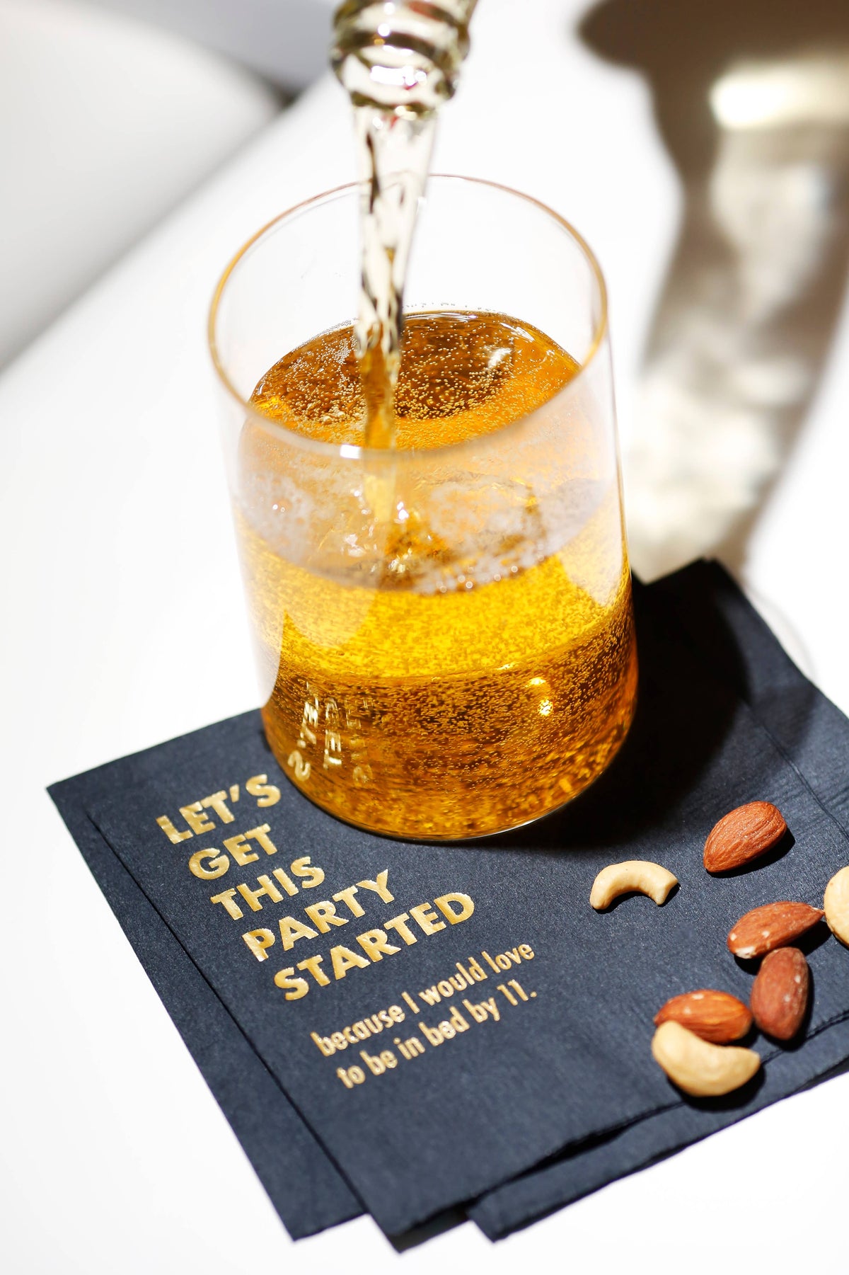 Party Started - Funny Cocktail Napkin
