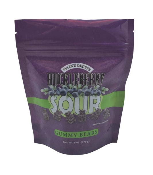 6oz Sour Gummy Bear Pouch - Fresh Start Candles