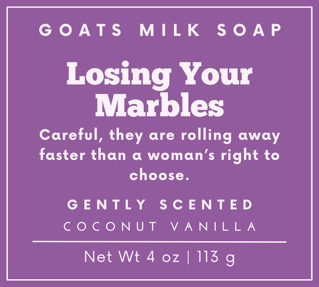 Coconut Vanilla Soap | 4 oz Goat Milk Soap | Funny Soap