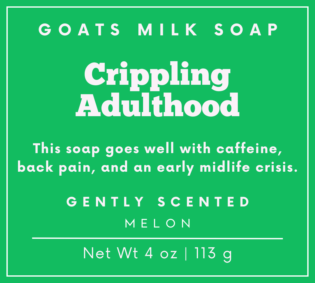 Melon Soap | Goat Milk Soap | Funny Soap | 4 oz Soap | Gift