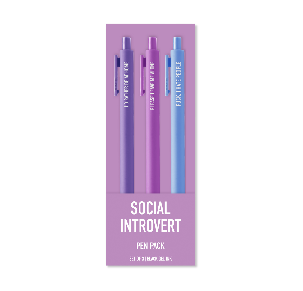 Social Introvert Pen Pack