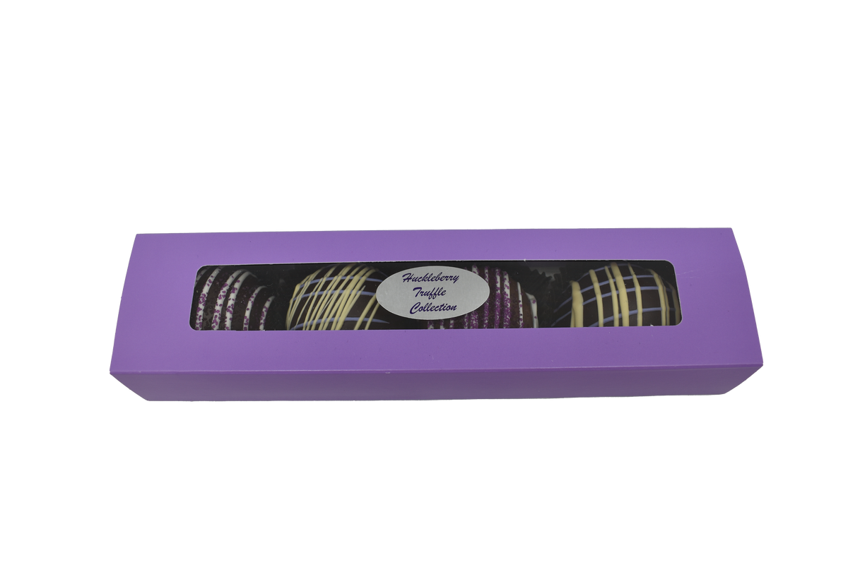 4pc Huckleberry Truffle Assortment