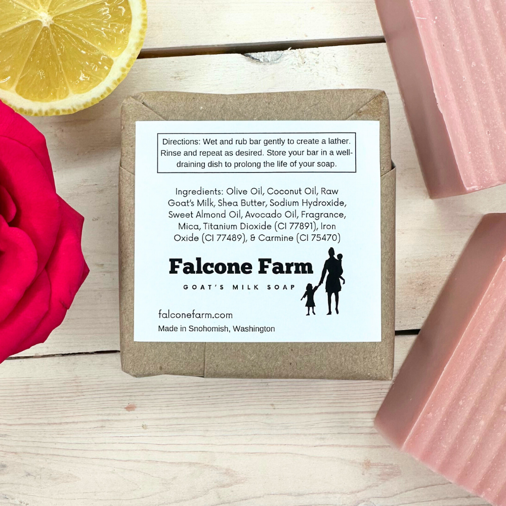 Floral Soap | Mental Health Humor | Goat Milk Soap 4 oz