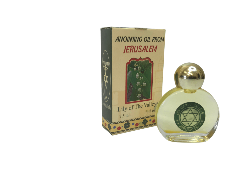 Anointing Oil from Jerusalem,7.5ml/0,25floz: Lilly of the Valleys - Fresh Start Candles