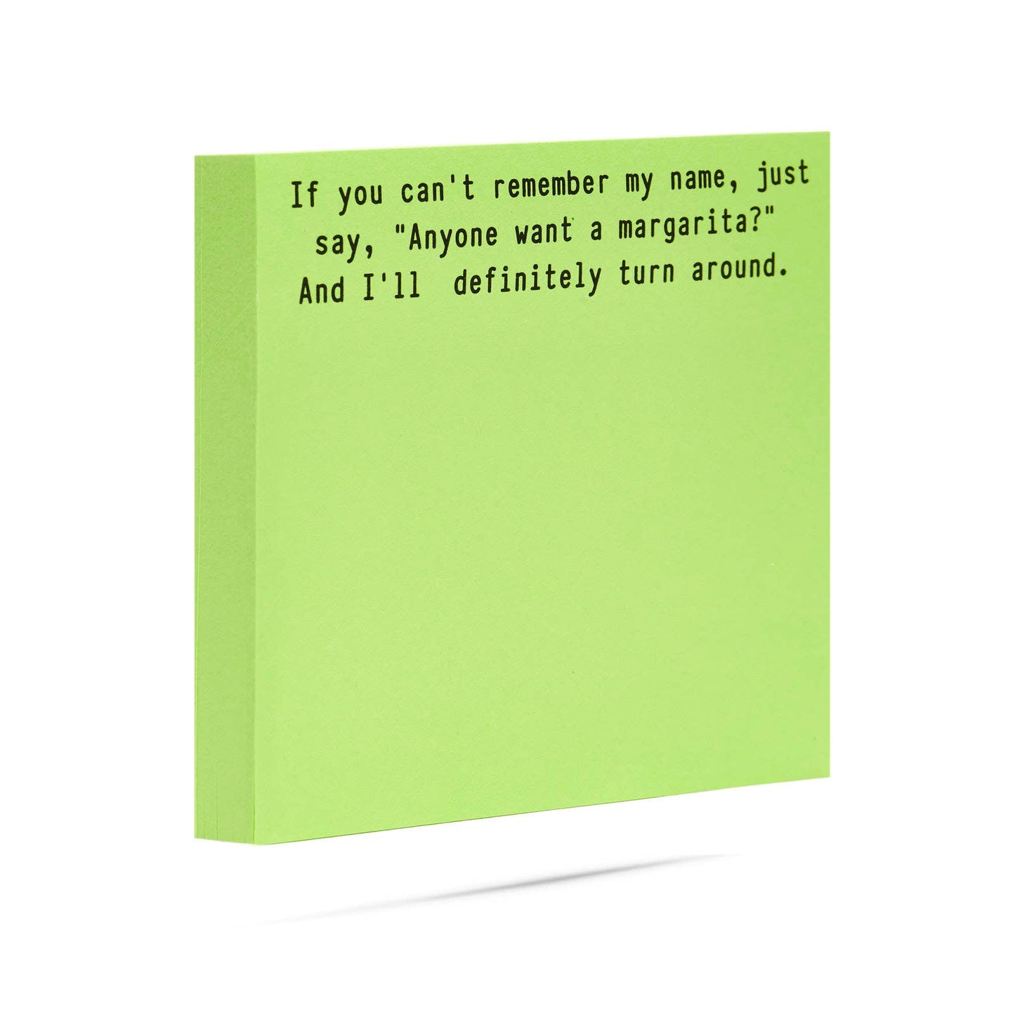 Anyone want a margarita | funny sticky notes with sayings - Fresh Start Candles