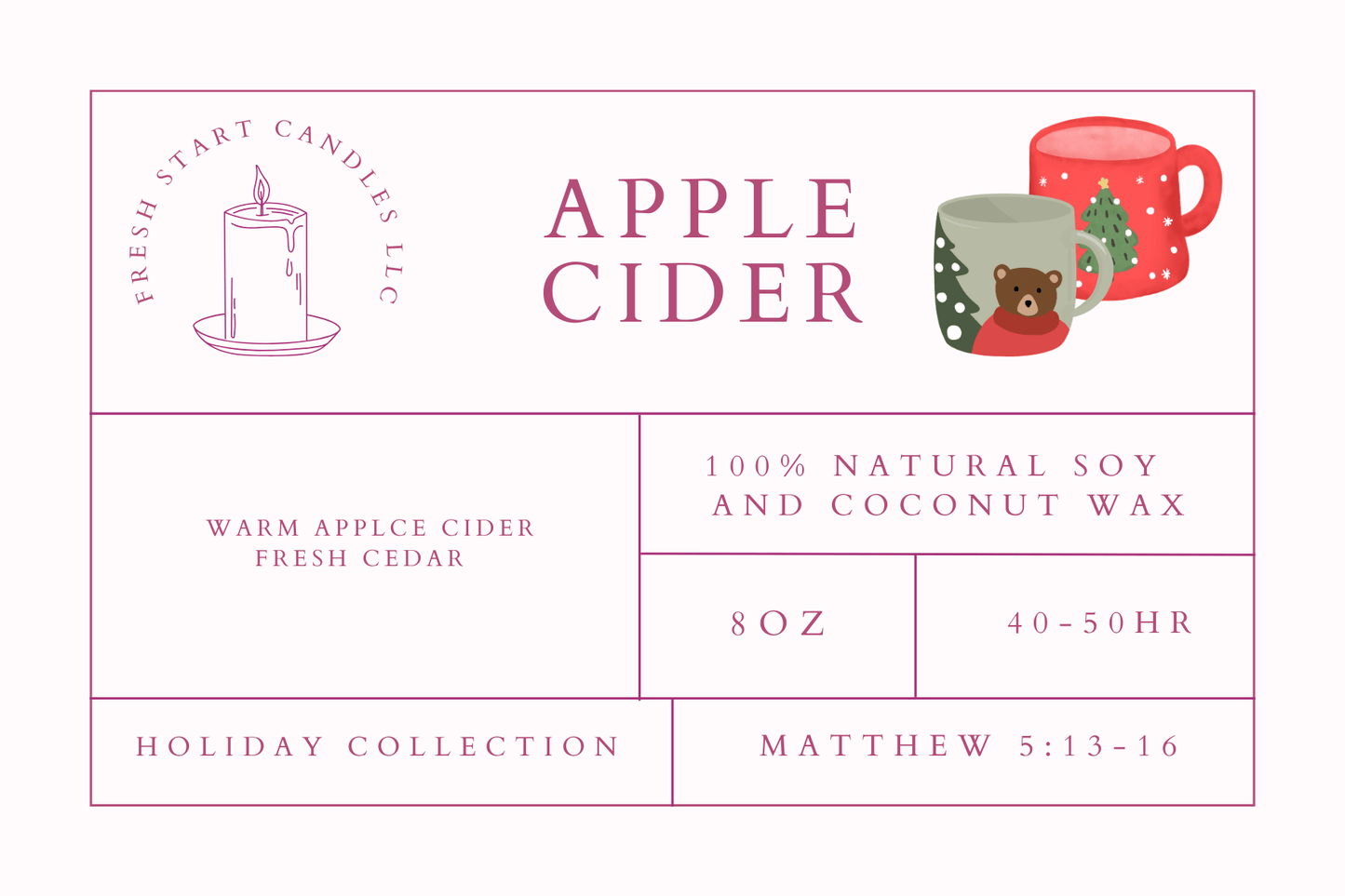 Apple Cider 8oz