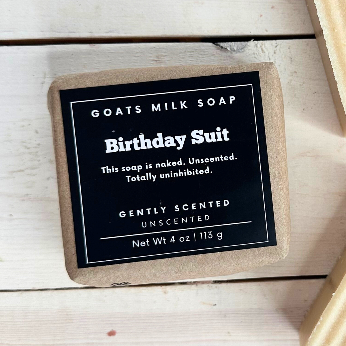 Unscented Soap | 4 oz Goat Milk Soap | Funny Soap | Bar Soap