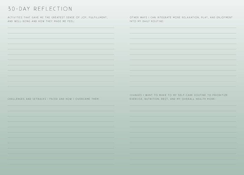 Balance - Day & Night Reflection Journal - Fresh Start Candles