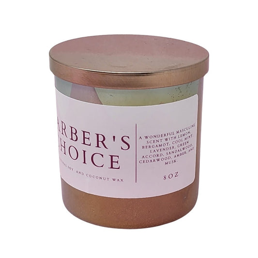 Barber's Choice 8oz - Fresh Start Candles