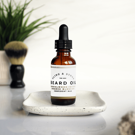 Beard Oil Confident Man - Fresh Start Candles