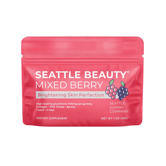 Beauty Gummy Spotless Skin Perfection |1 - Pack, Mixed Berry - Fresh Start Candles