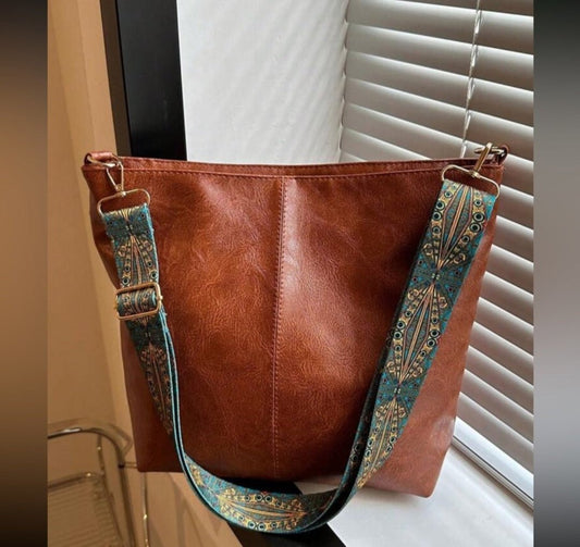 Boho Vegan Shoulder Bag - Fresh Start Candles