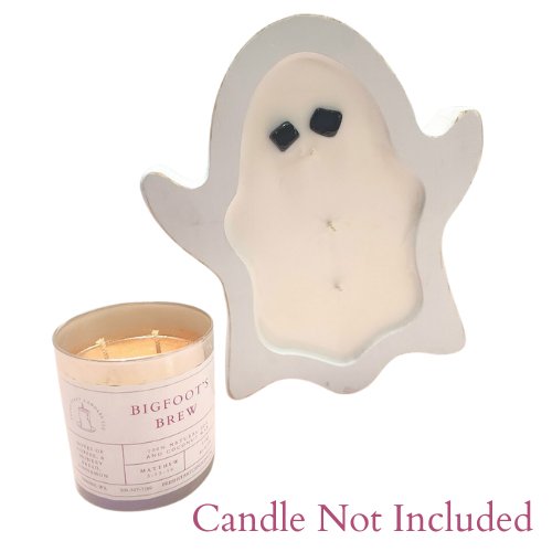 Bowl - Ghost Shaped Bigfoot's Brew Scented Candle 16oz - Fresh Start Candles