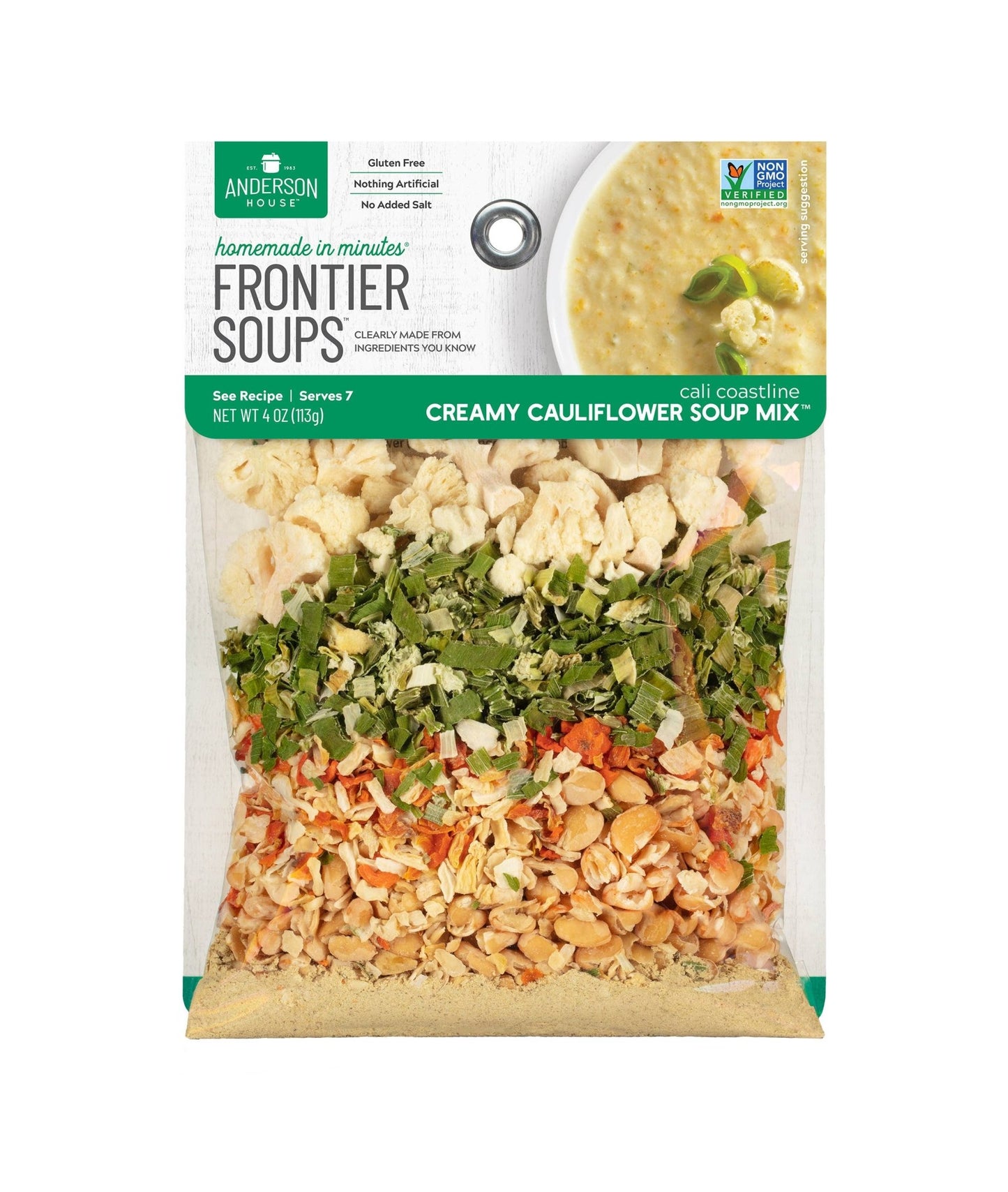 Cali Coastline Creamy Cauliflower Soup Mix - Fresh Start Candles