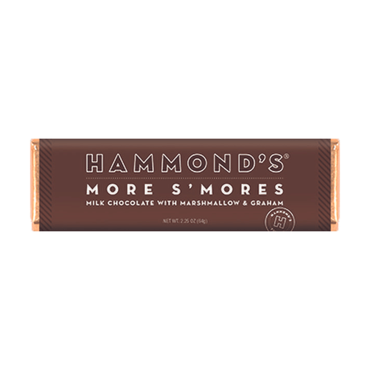 Candy Bar - Milk Chocolate - More S'mores - 2.25 oz - Fresh Start Candles