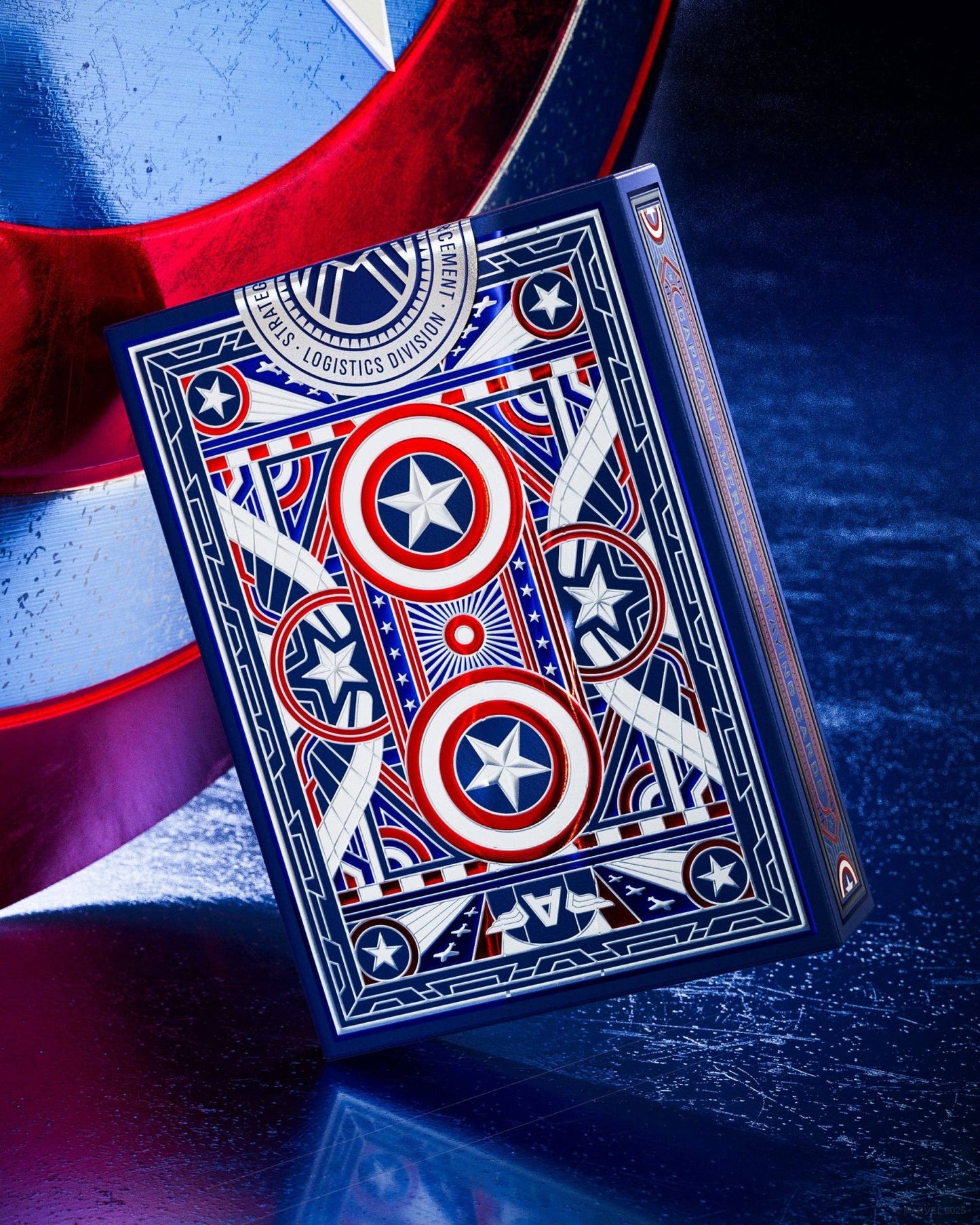 Captain America Playing Cards - Fresh Start Candles