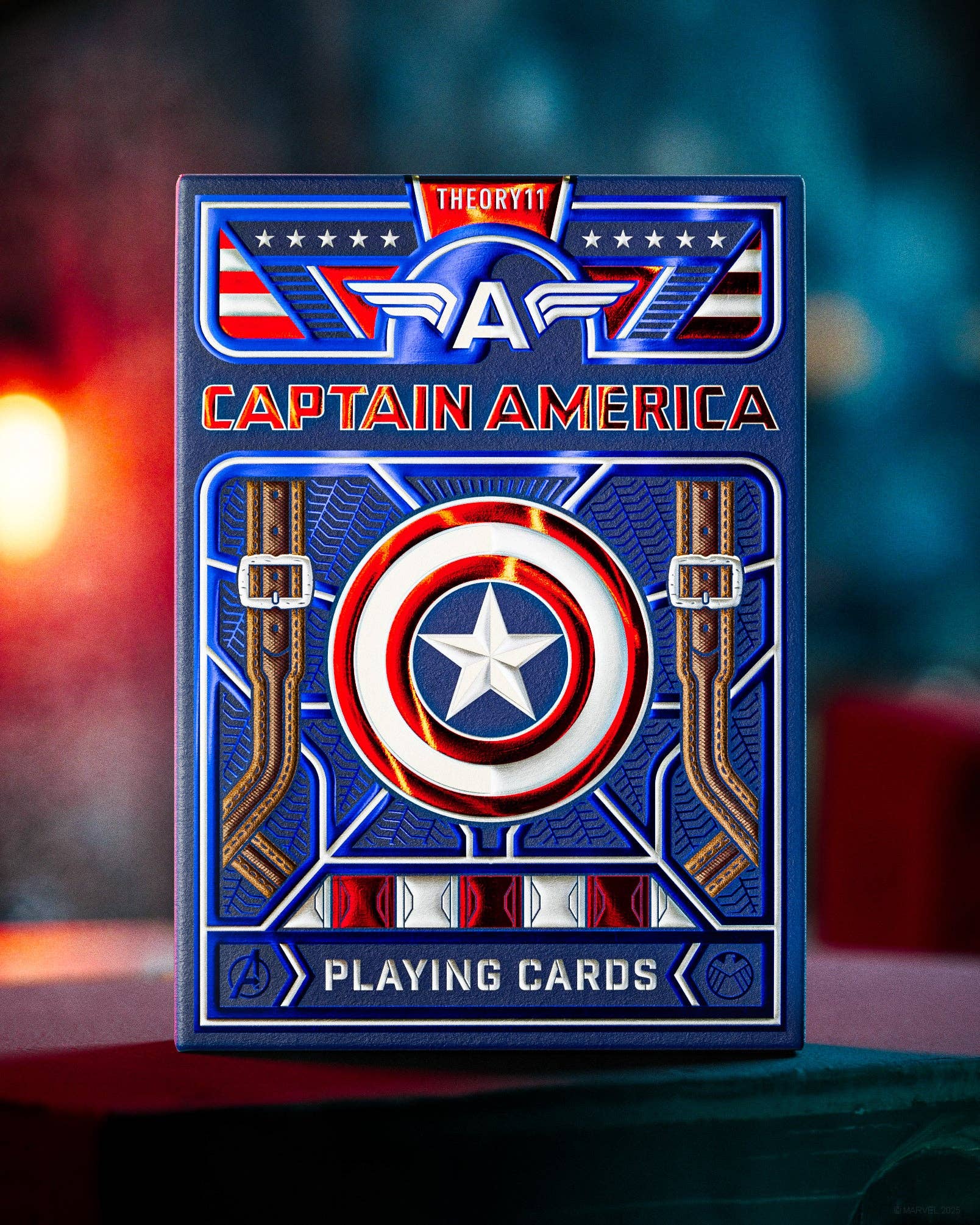 Captain America Playing Cards - Fresh Start Candles