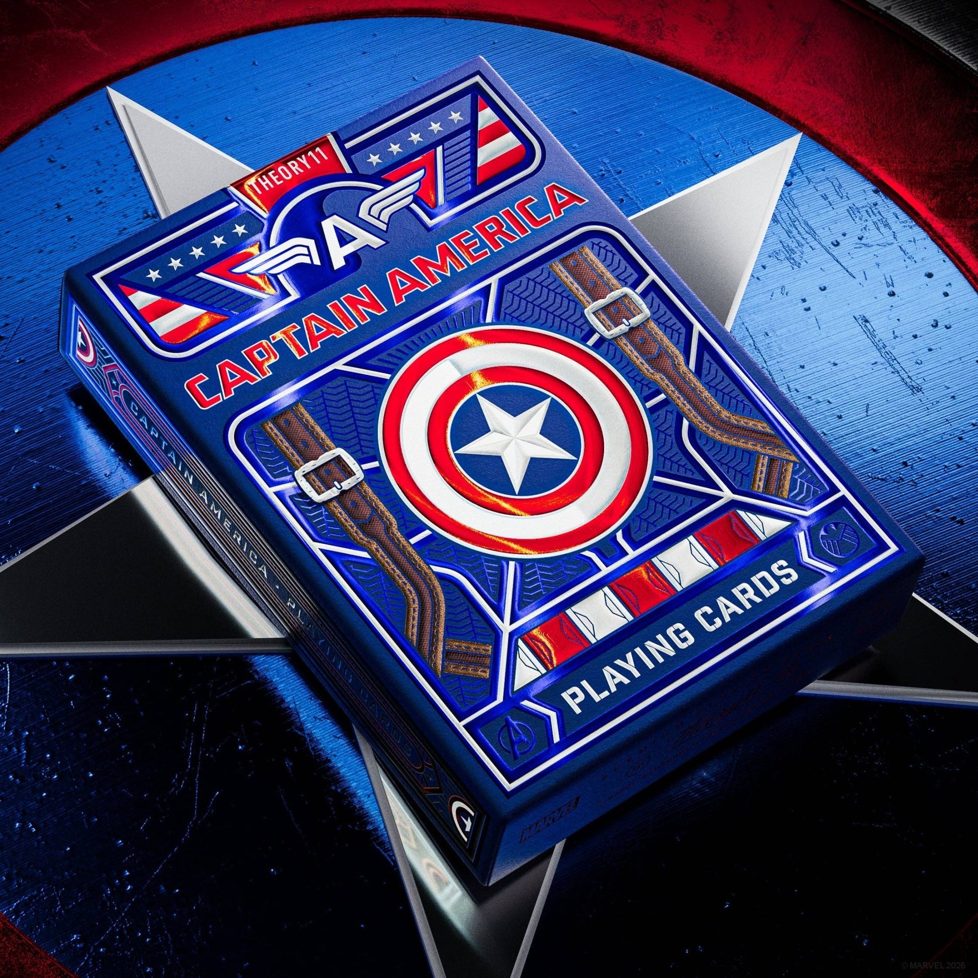Captain America Playing Cards - Fresh Start Candles