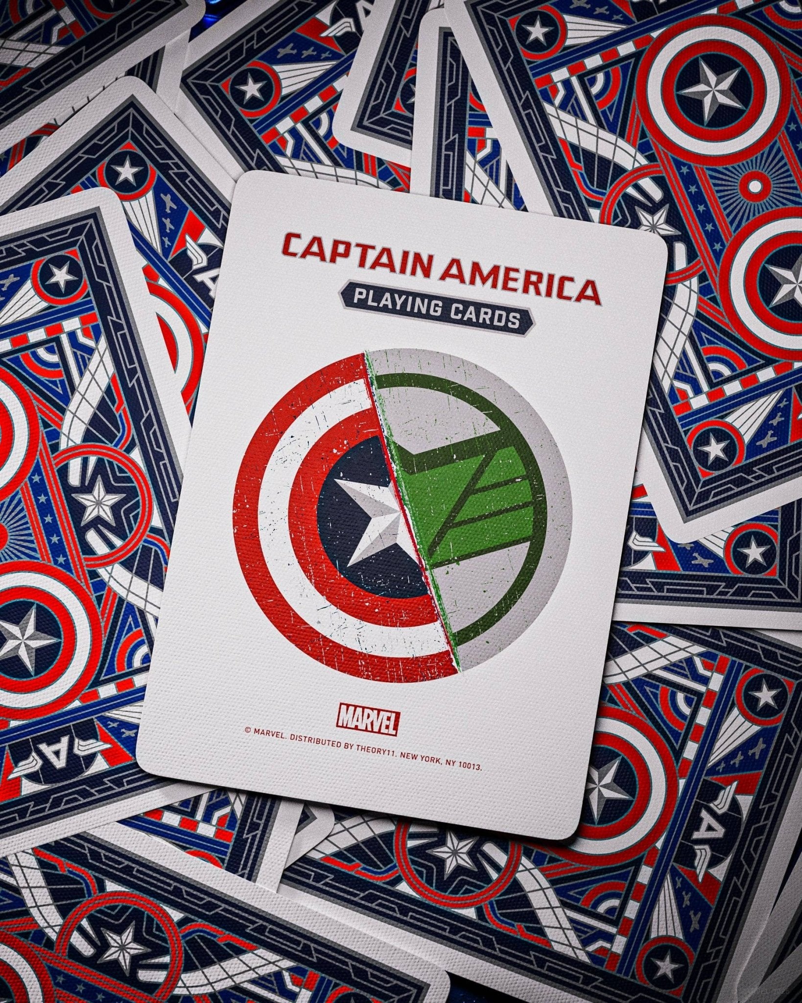 Captain America Playing Cards - Fresh Start Candles