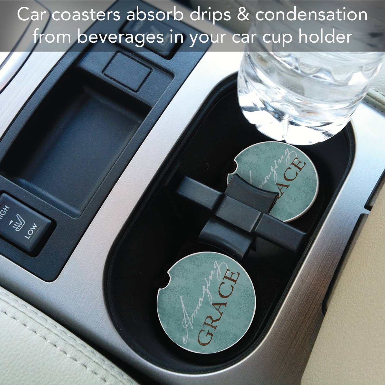 Car Coaster Amazing Grace Bulk Stone Car - Fresh Start Candles