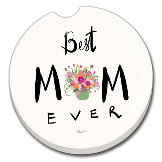 Car Coaster Best Mom Ever Bulk Absorbent Stone - Fresh Start Candles