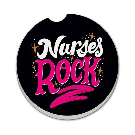 Car Coaster Nurses Rock Stone - Fresh Start Candles
