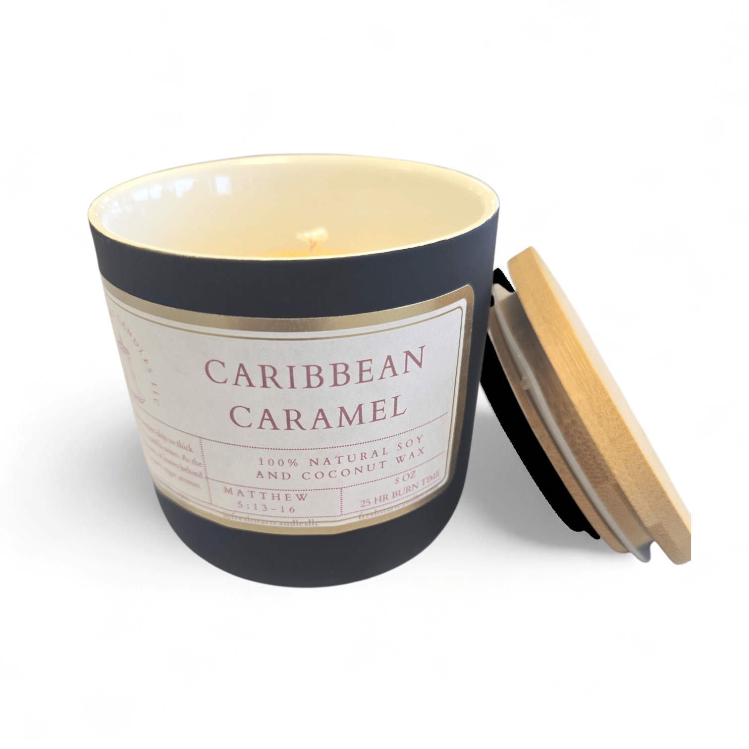 Caribbean Caramel 8oz - Fresh Start Candles