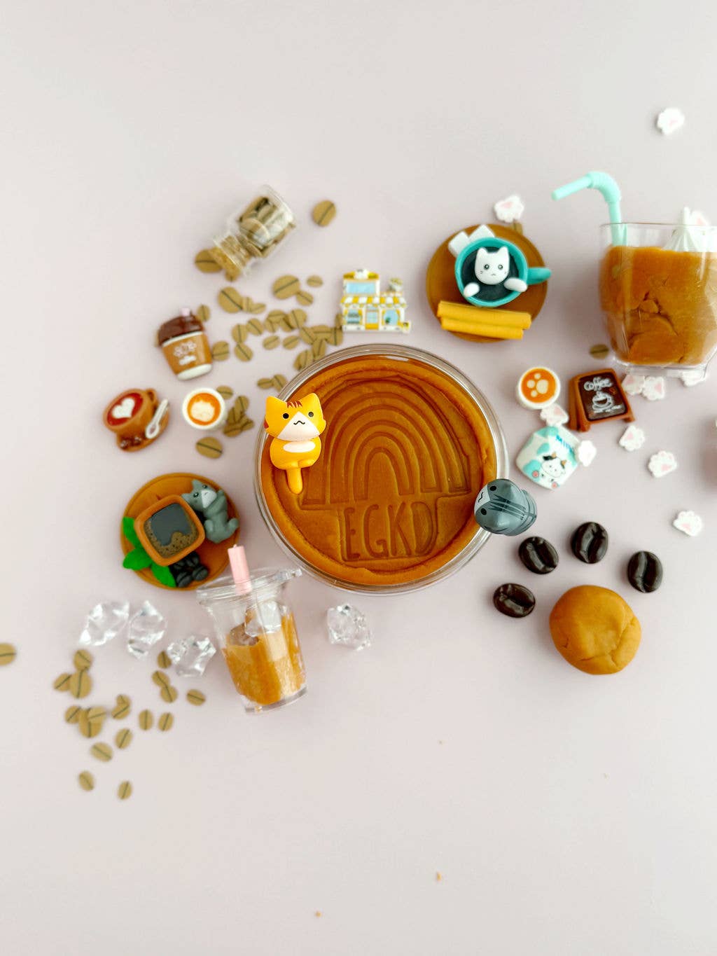 Cat Cafe KidDough Play Kit - Fresh Start Candles