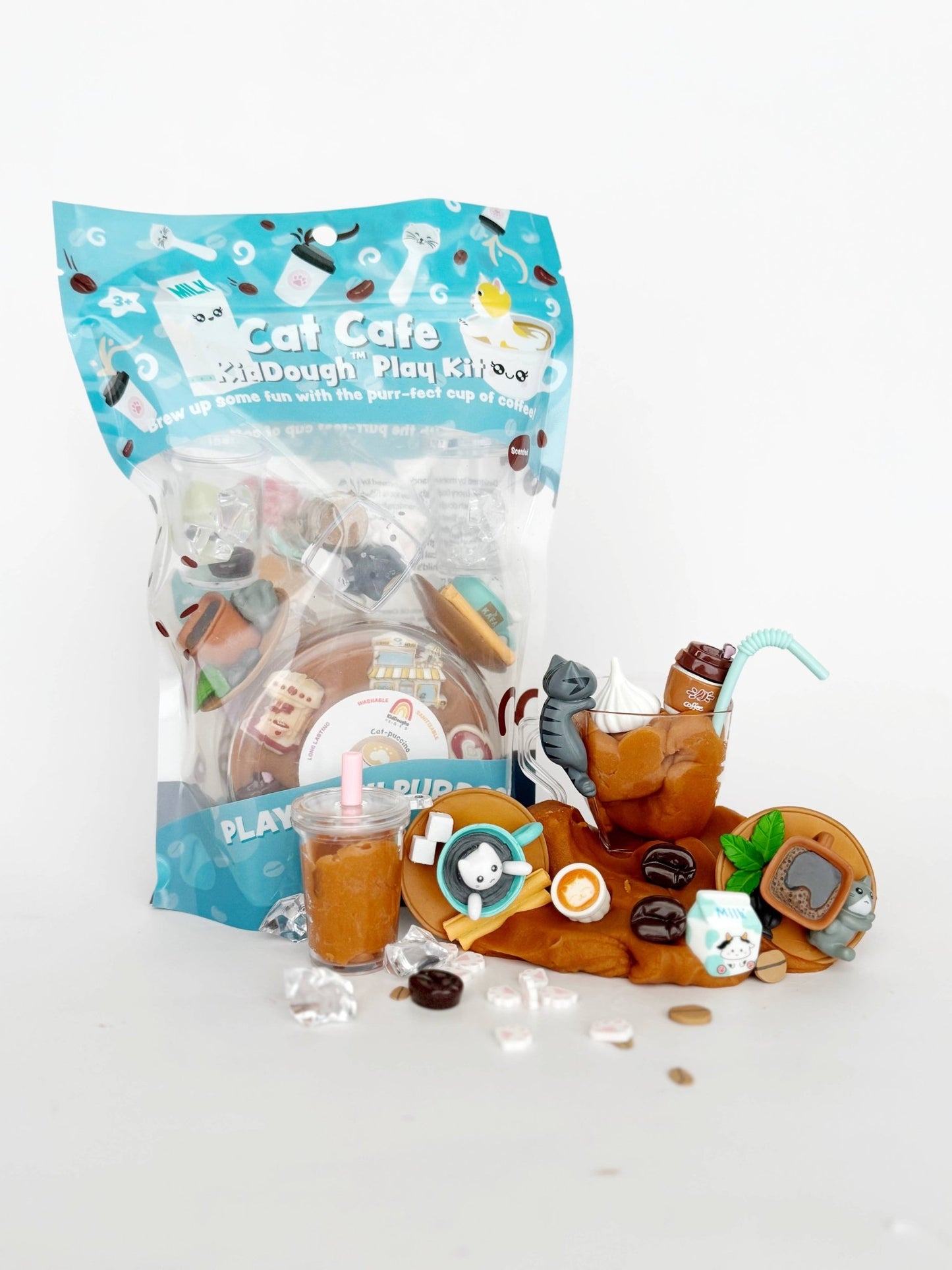 Cat Cafe KidDough Play Kit - Fresh Start Candles