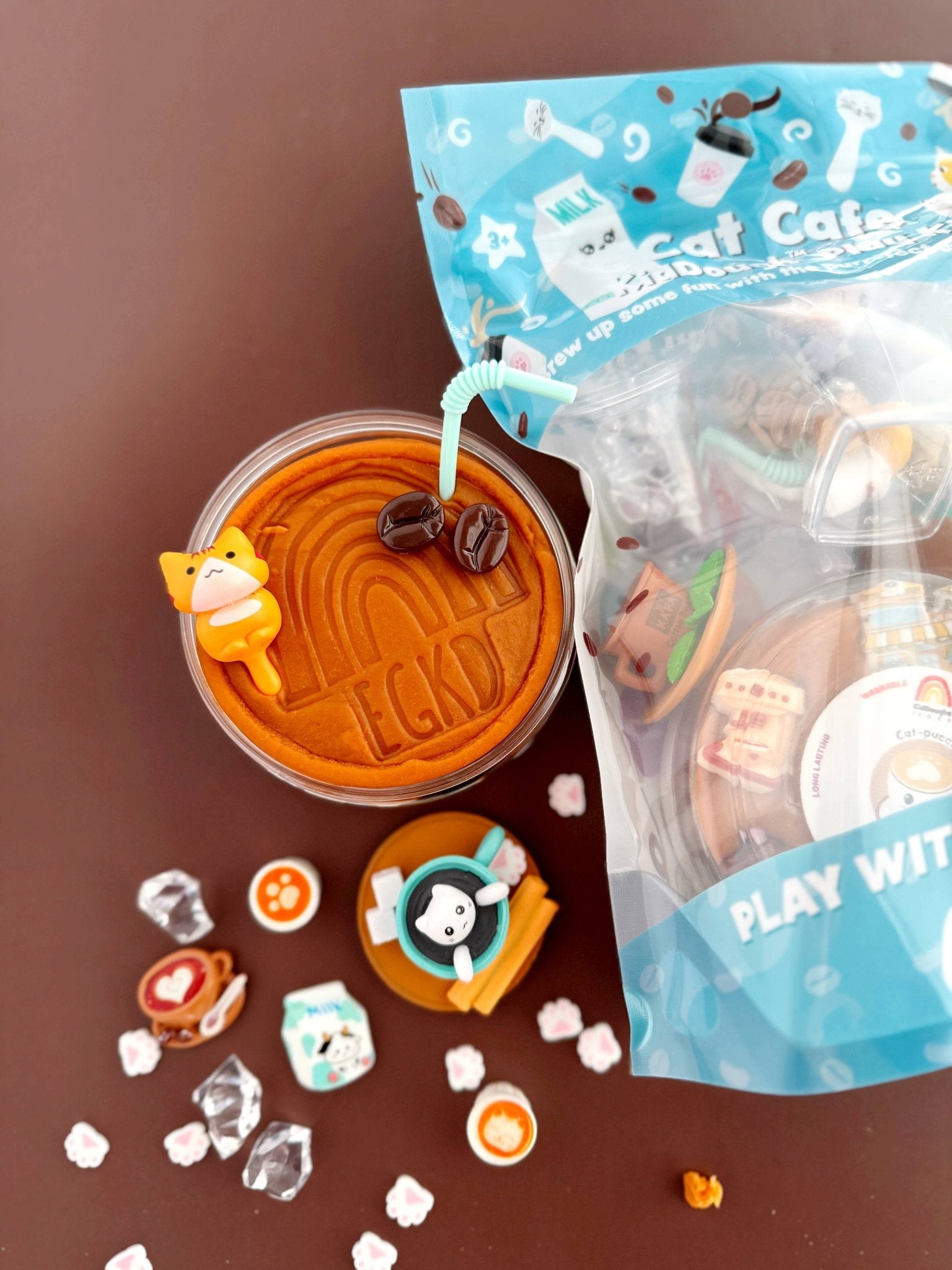 Cat Cafe KidDough Play Kit - Fresh Start Candles