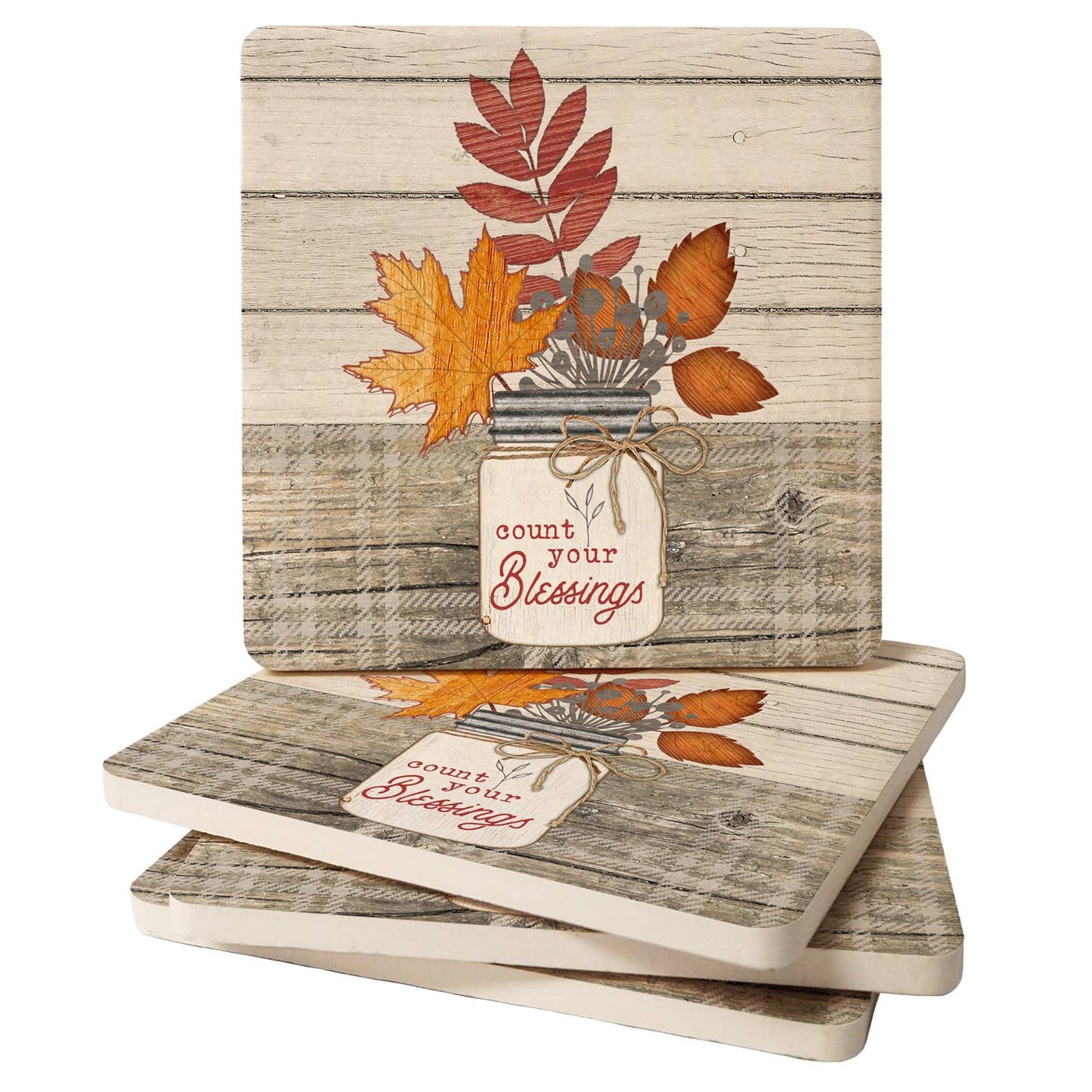 Coaster Harvest Blessing Single - Fresh Start Candles