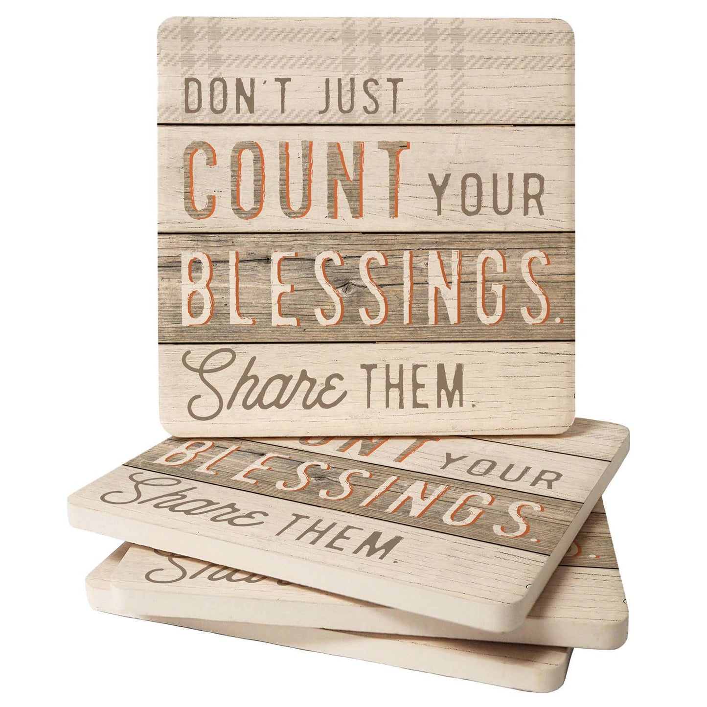Coaster Harvest Blessing Single - Fresh Start Candles