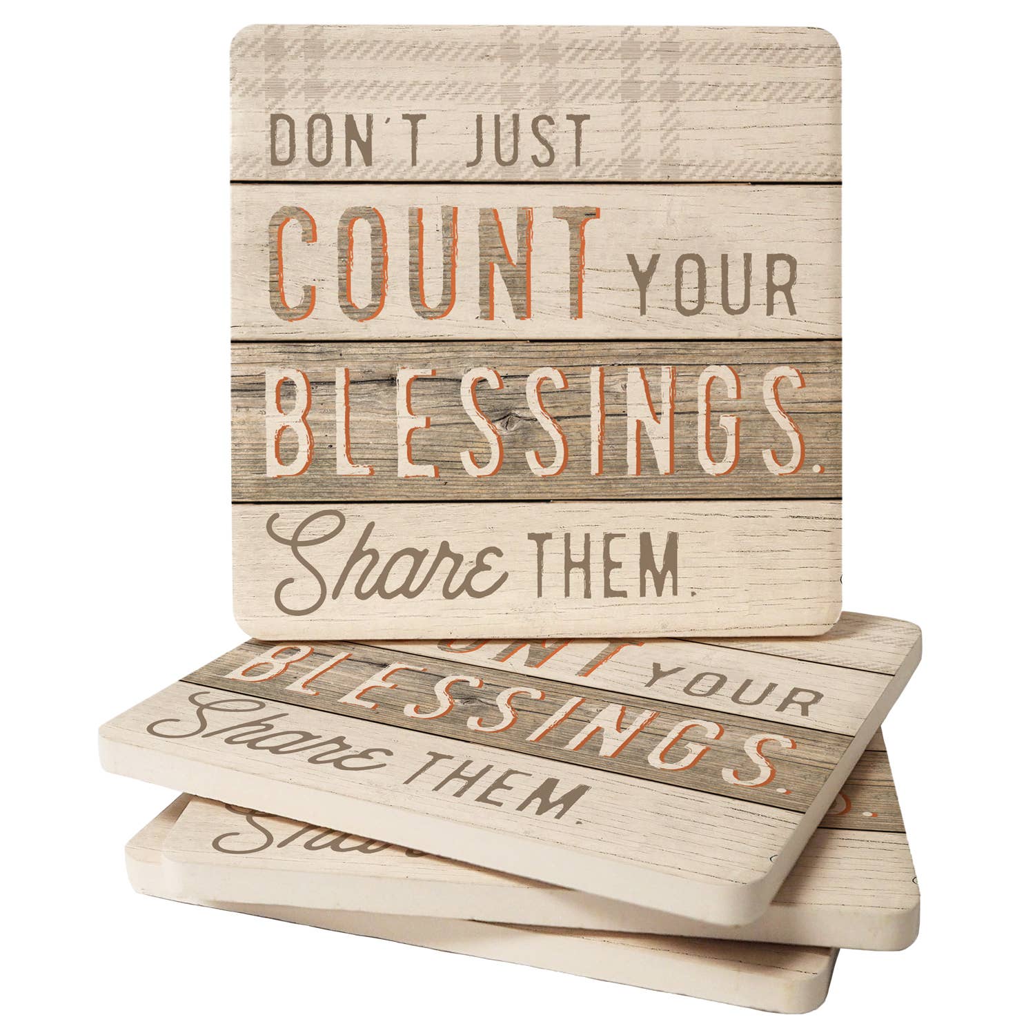 Coaster Harvest Blessing Single - Fresh Start Candles