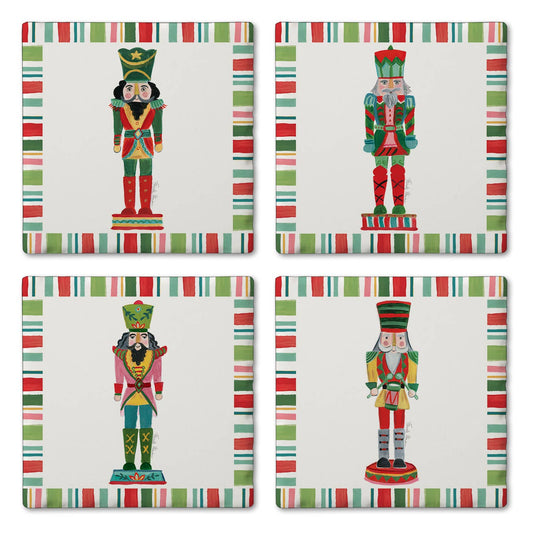 Coaster Holiday Nutcrackers Assorted 4 Set - Fresh Start Candles