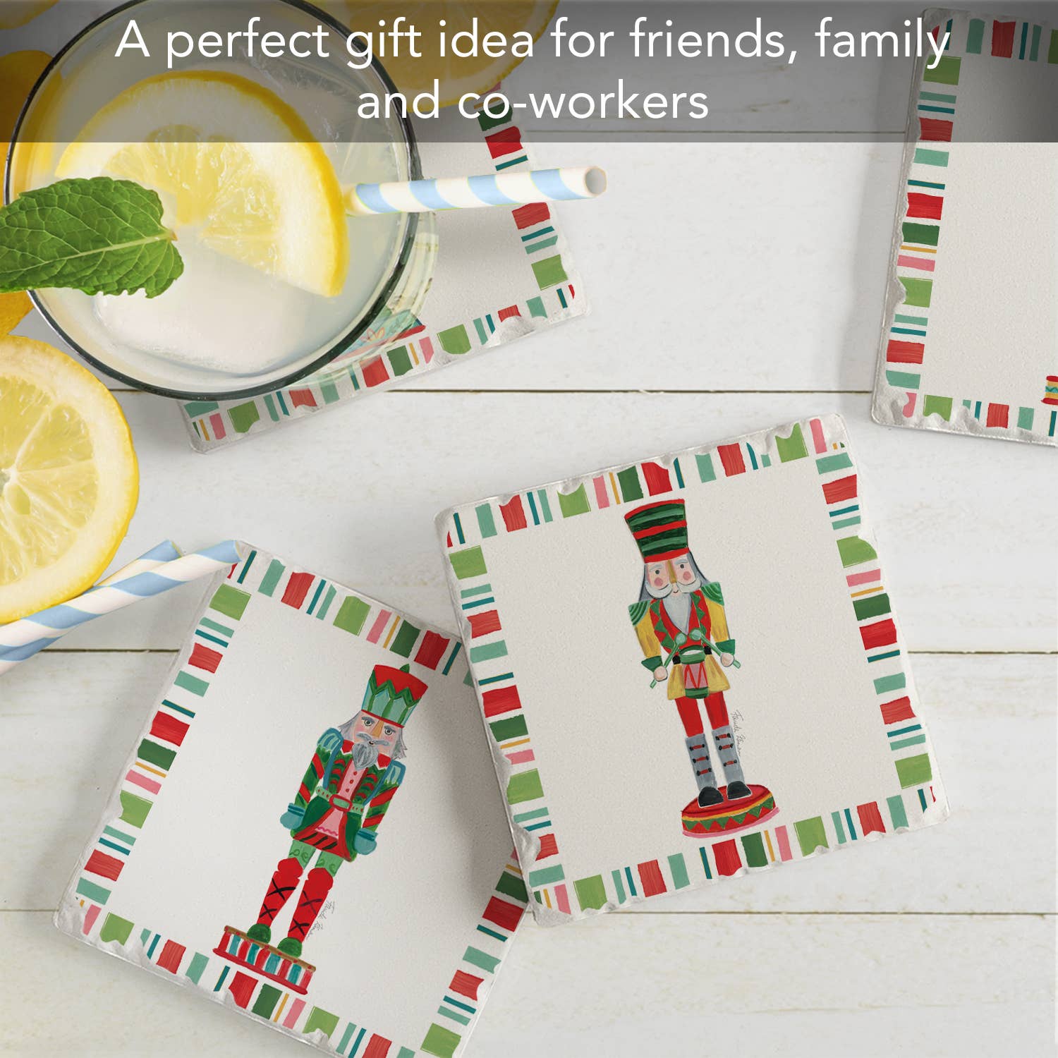 Coaster Holiday Nutcrackers Assorted 4 Set - Fresh Start Candles